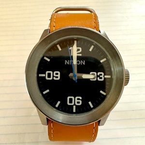 Nixon Private Natural Leather/Black